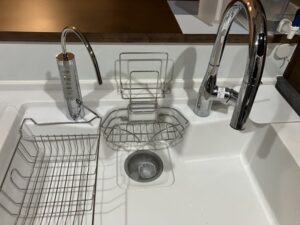 新潟キッチン取付け隊　浄水栓を後付け　施工後